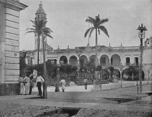 総督官邸、ベラクルス、メキシコ、c1897。 作： Unbekannt