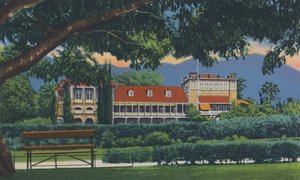 ガバナーズレジデンス、トリニダード、BWI、c1940年代。 作： Unbekannt