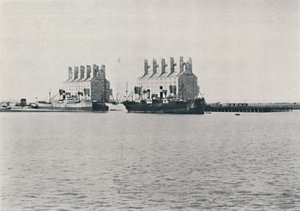 穀物エレベーター、バイアブランカ、1916 作： Unbekannt