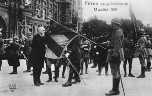 大勝利のパレード、パリ、フランス、1919年7月14日 作： Unbekannt