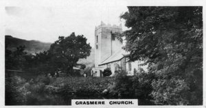 グラスミア教会、ワーズワースの埋葬地、カンブリア、c1920s 作： Unbekannt