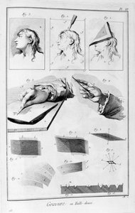 グラビア印刷、銅版彫刻、1751-1777 作： Unbekannt