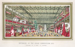 大展覧会、クリスタルパレス、ハイドパーク、ロンドン、1851 作： Unbekannt