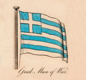 ギリシャ戦争の男、1838 作： Unbekannt