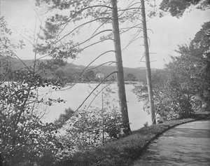 グリーンアイランド、ジョージ湖、ニューヨーク、c1897。 作： Unbekannt