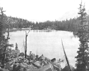 アメリカ合衆国、コロラド州グリーンレイク、c1900。 作： Unbekannt