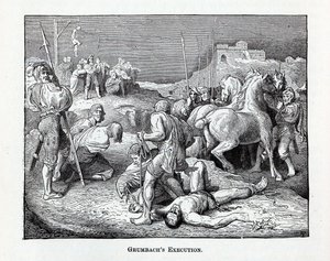 グルムバッハ死刑、1882年 作： Unbekannt