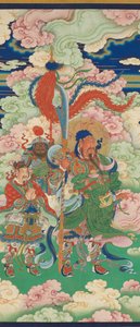 関羽、1700年頃。 作： Unbekannt