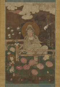 九蓮菩薩としての観音、1593年。 作： Unbekannt