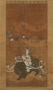 16世紀後半の息子の連れ子観音。 作： Unbekannt
