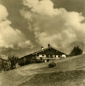 ゲストハウス、ワイルダー山脈、チロル、オーストリア、c1935。 作： Unbekannt