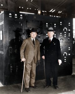 グリエルモマルコーニとデビッドサーノフ、1933 作： Unbekannt