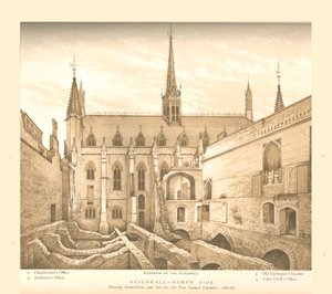 ギルドホールノースサイド、1882年-83年、1886年 作： Unbekannt
