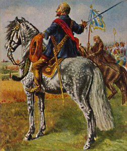 グスタフアドルフ1594-1632。 W.カンパハウゼンによる絵画の後、1934年。 作： Unbekannt