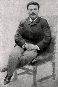 ガイドモーパッサン、フランスの作家、1890年