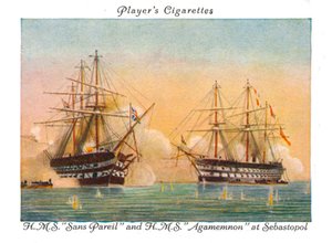 HMSSansパリランドHMSAgamemnon、セバストポル、1936年。 作： Unbekannt