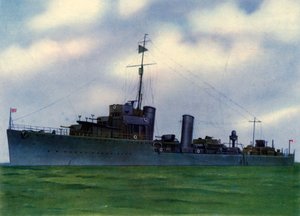 HMSブローク。 作： Unbekannt