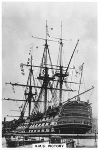 HMS Victory、ポーツマス、ハンプシャー、1936 作： Unbekannt