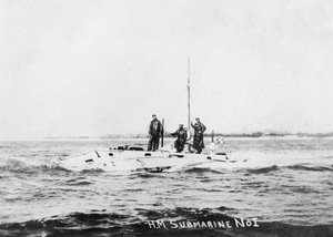 HMサブマリンNo1、c1908 作： Unbekannt