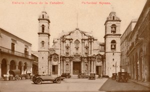 ハバナ。 -大聖堂広場。大聖堂広場、キューバ、c1900 作： Unbekannt