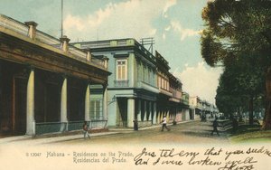 ハバナ-プラドのレジデンス、1907年。 作： Unbekannt