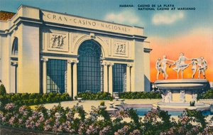 ハバナ：Casino De La Playa。マリアナオの国立カジノ、c1910 作： Unbekannt