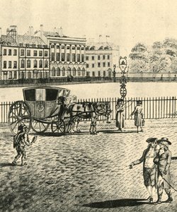 ハックニーコーチ、1787年、1925年。 作： Unbekannt