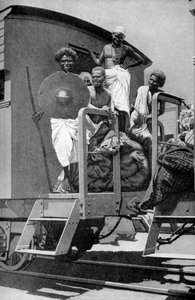 1922年、東アフリカのハデンドニア人 作： Unbekannt