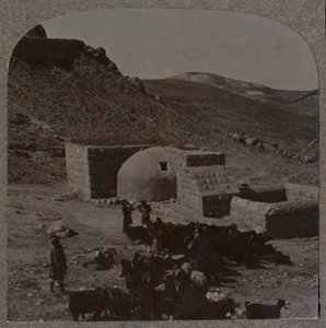 ジェリコの旅の途中にある半ば宿、C1900 作： Unbekannt