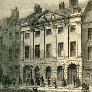 スキナーズカンパニーのホール、c1872。 作： Unbekannt