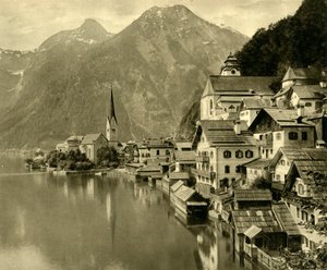 ハルシュタット、アッパーオーストリア、c1935。 作： Unbekannt