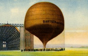 ハンスバルチフォンシグスフェルドの高度調査気球、1932年。 作： Unbekannt