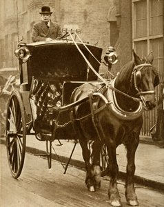 Hansom cab、c1910、1935。