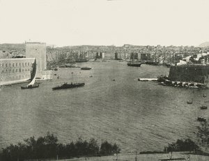ハーバービュー、マルセイユ、フランス、1895年。 作： Unbekannt