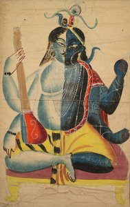 Hari-Hara, 1800s.  作： Unbekannt