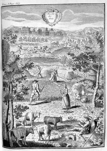干し草の収穫、1775