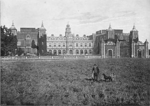 ハットフィールドハウス、サウスフロント、c1896 作： Unbekannt
