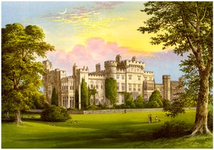 ウィリアムグラッドストーンの本拠地、ウェールズのフリントシャー、ハワーデン城、c1880 作： Unbekannt