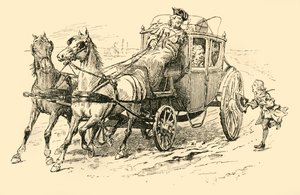 彼は1907年に停止するようにコーチマンに呼びかけた。 作： Unbekannt