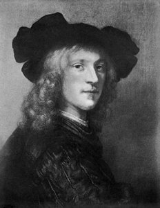 鷹を持つ男の肖像、1643年、1901年 作： Unbekannt
