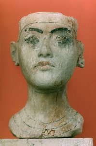 王、エジプトのツタンカーメンの頭 作： Unbekannt