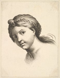 リブレ・ド・テテス・グラヴェスの女性の頭。 作： Unbekannt