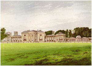 ウィルトン伯爵の本拠地、ランカシャー州ヒートンパーク、c1880 作： Unbekannt