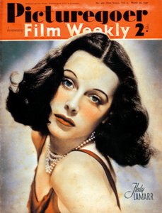 ヘディラマー1914〜2000年、オーストリア生まれのアメリカ人女優、1940年 作： Unbekannt