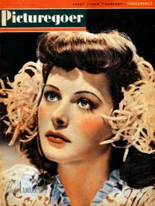 ヘディラマー1914〜2000年、オーストリア生まれのアメリカ人女優、1942年
