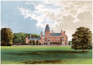 ヘムステッド公園、ケント州ステープルハースト近く、クランブルック子爵の家、c1880 作： Unbekannt