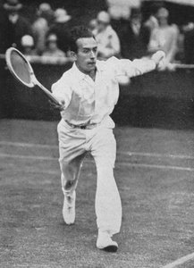 アンリコシェ、当時最速の選手、ウィンブルドン、1927年 作： Unbekannt