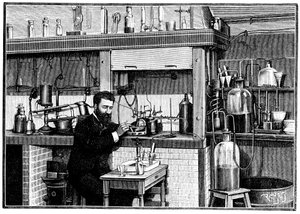 アンリモワサン、フランスの化学者、c1883 1903 作： Unbekannt