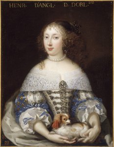 ヘンリエッタ オブ イングランド、オルレアン公爵夫人 1644～1670 年、1665 年頃。 作： Unbekannt