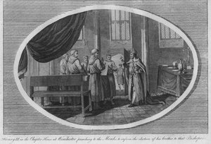 ウィンチェスター大聖堂のチャプターハウスにあるヘンリー3世、1250年1793年 作： Unbekannt